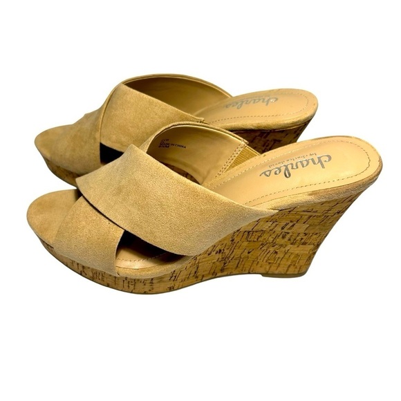 Charles By Charles David DUO WEDGE Sandals Sz 6.5 - Picture 3 of 11